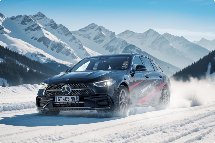 Pilotage sur glace